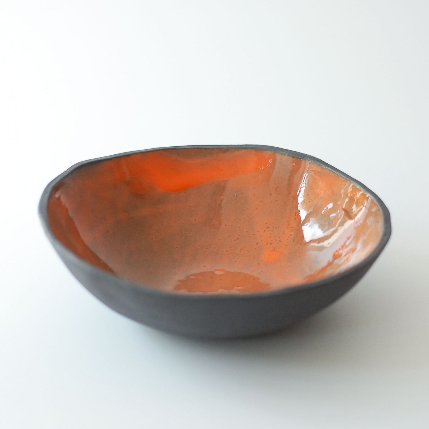 Handbuild Bowl Orange II