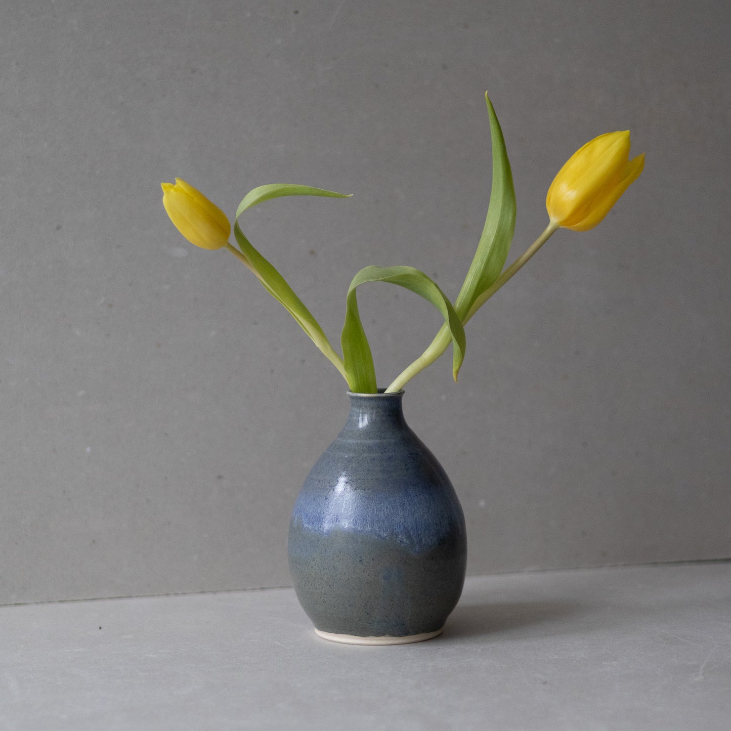 Vase Una Blue II