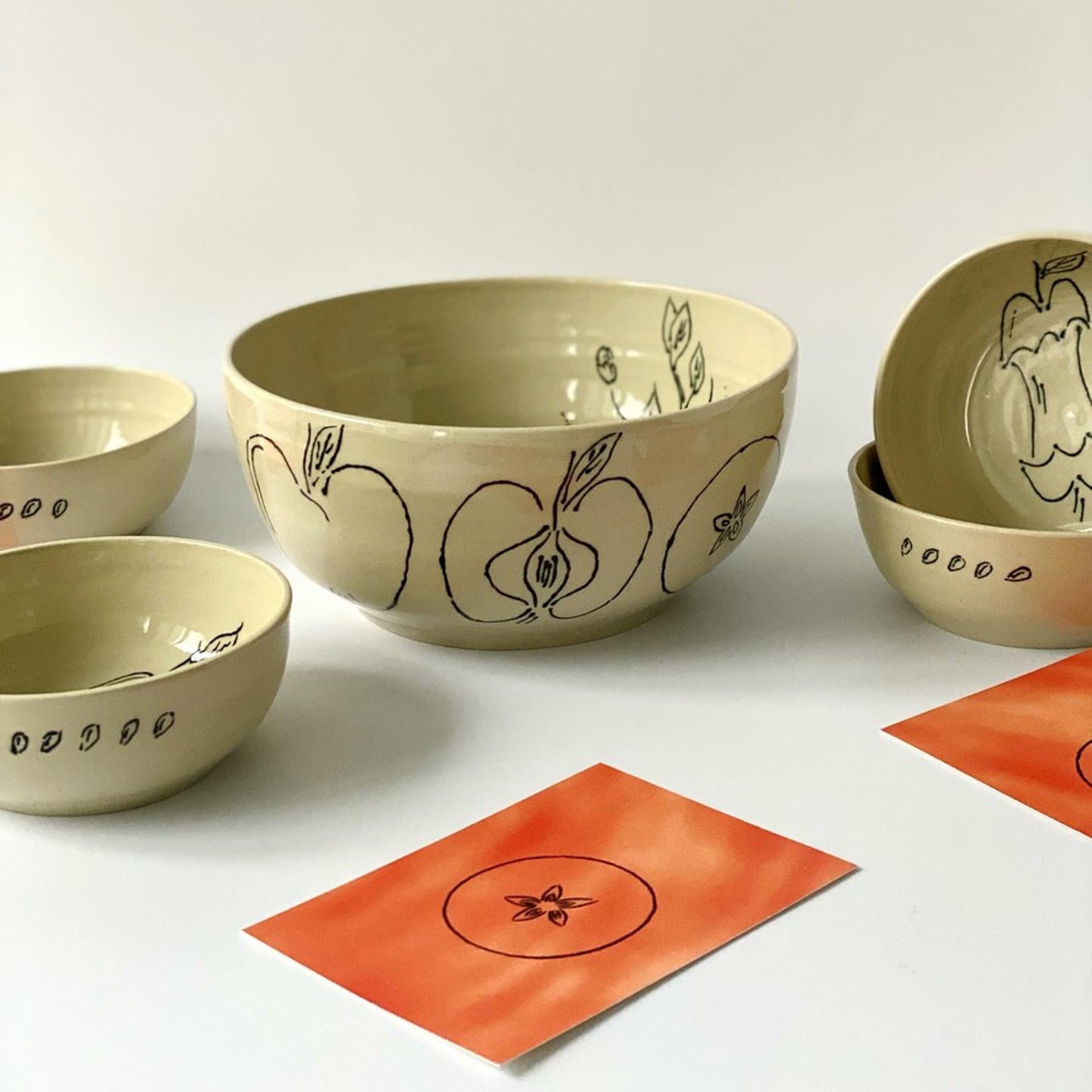Big Salad Serving Bowl - Limited Edition by Milena Bassen x KimCeramics