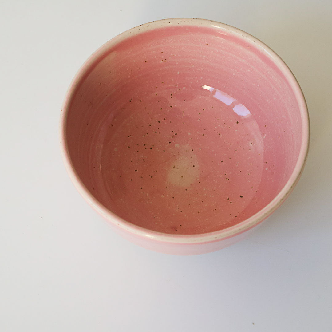 Small bowl soft pink